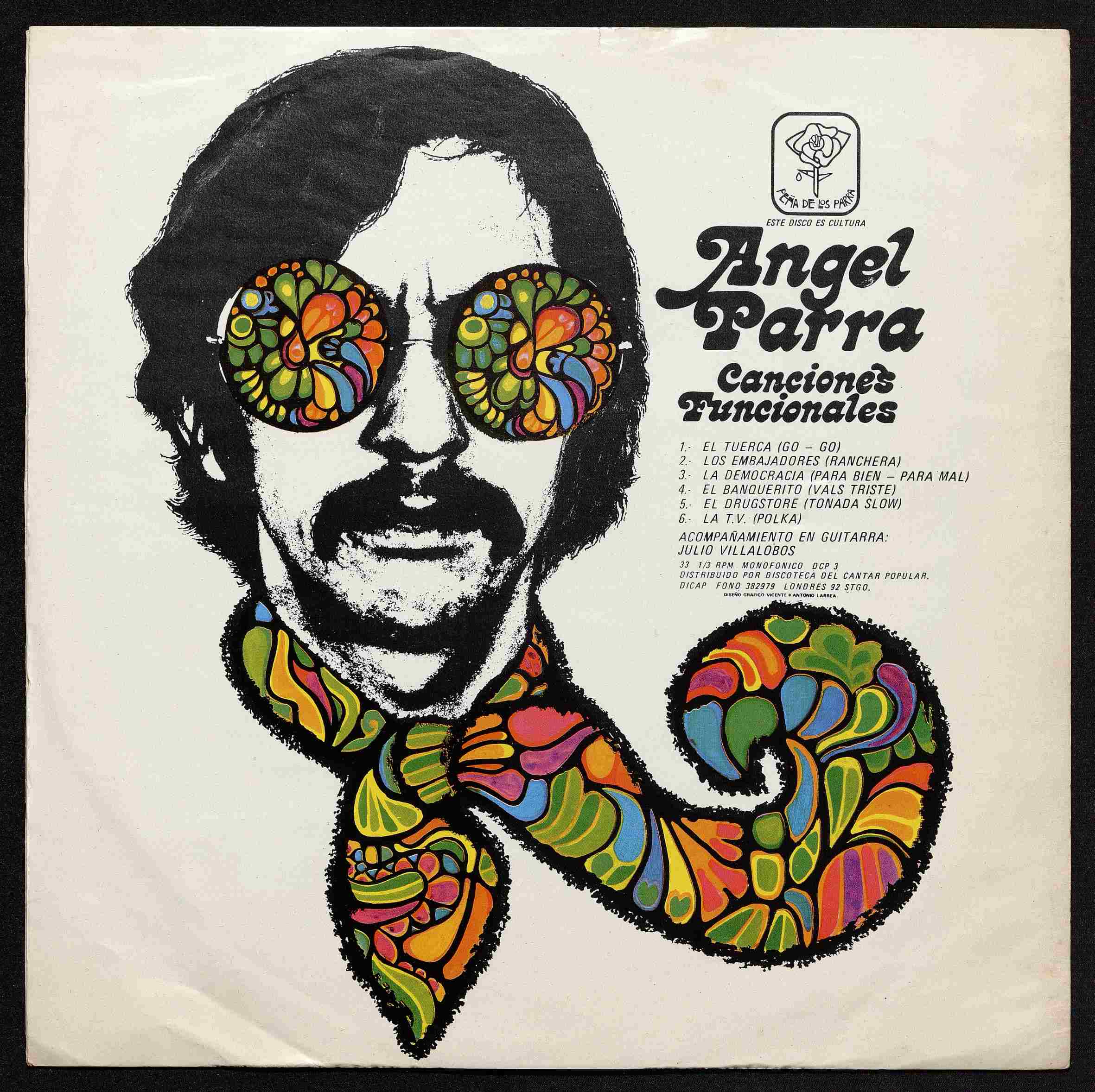 Canciones funcionales; Ángel Parra interpreta a Atahualpa Yupanqui (1968) / Ángel Parra Canciones funcionales; Ángel Parra interpreta a Atahualpa Yupanqui (1968) / Ángel Parra