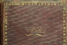 Libreta de José Miguel Carrera