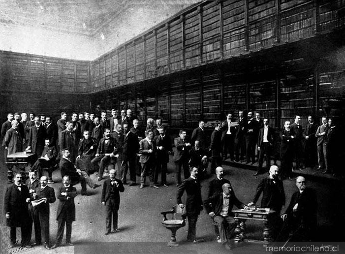 Rector y cuerpo de profesores del Instituto Nacional
