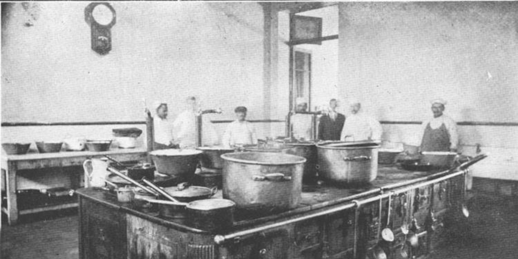 Instituto Nacional (1913) : cocina