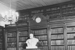 Biblioteca del Instituto Nacional en 1958