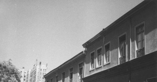 Vista del Instituto Nacional desde calle San Diego (1964)