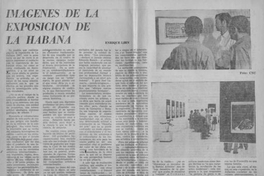 Imágenes de la exposición de La Habana