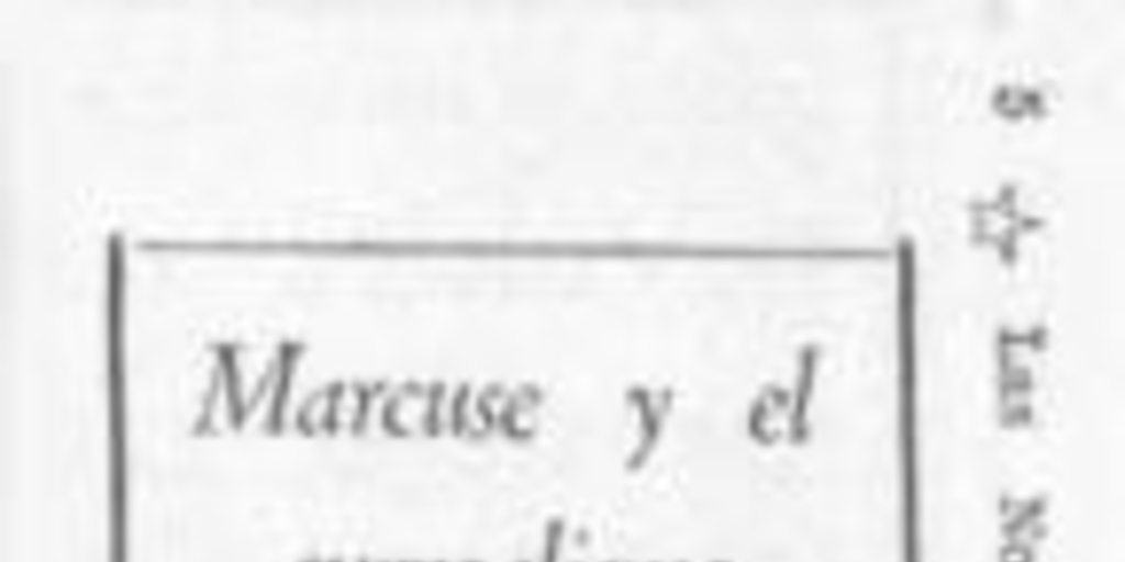 Marcuse y el surrealismo