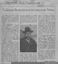 Coloane : la aventura de nuestras letras