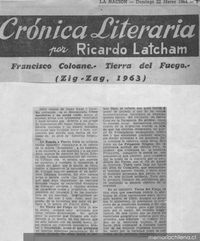 Francisco Coloane : Tierra del Fuego