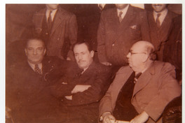 Mariano Latorre junto a Luis Durand