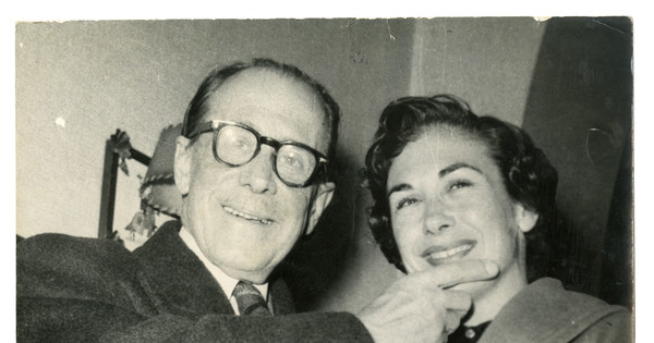 Mariano Latorre junto a su hija Mireya Latorre