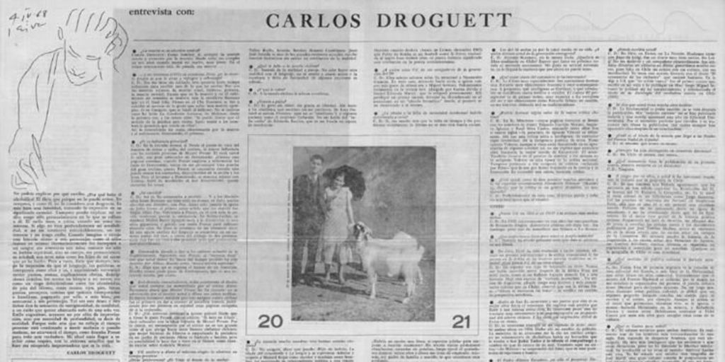 Entrevista con Carlos Droguett