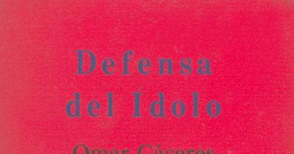 Defensa del ídolo