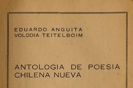 Antología de poesía chilena nueva