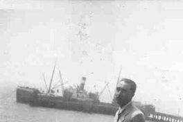 Óscar Castro en Puerto Montt, 1942