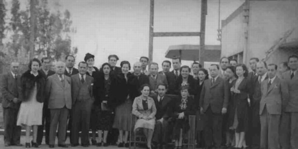 Homenaje a Óscar Castro, hacia 1939