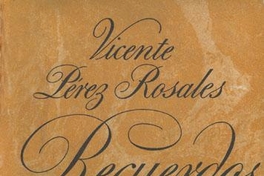 Portada de Recuerdos del pasado: 1814-1860