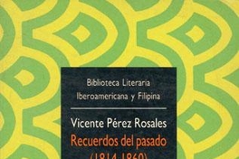 Portada de Recuerdos del pasado: 1814-1860