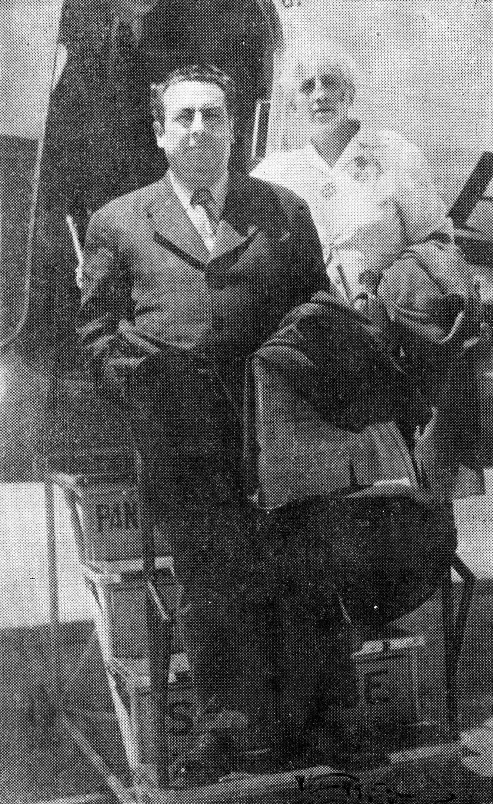 Pablo y Winett de Rokha, 1950