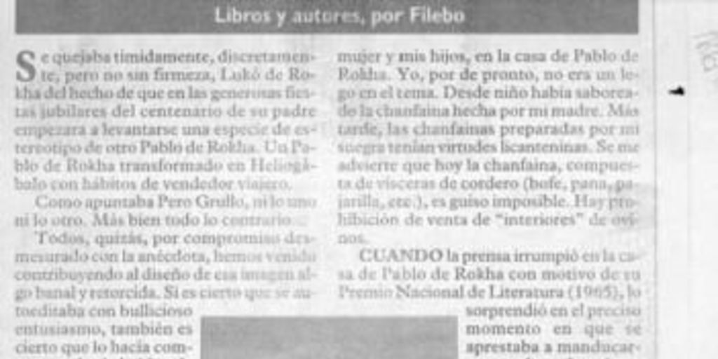 Las grandes comilonas de antaño