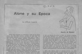 Alone y su época