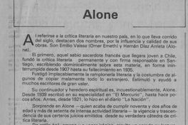 Alone