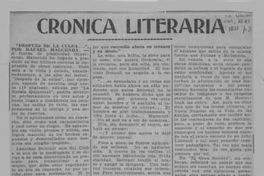 Crónica Literaria