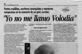 Yo no me llamo Volodia