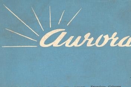 Aurora nº 7, noviembre de 1956
