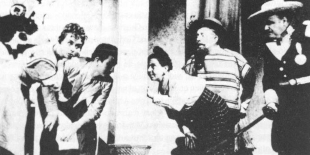 Entre gallos y medianoche, Teatro Ensayo Universidad Católica, 1956