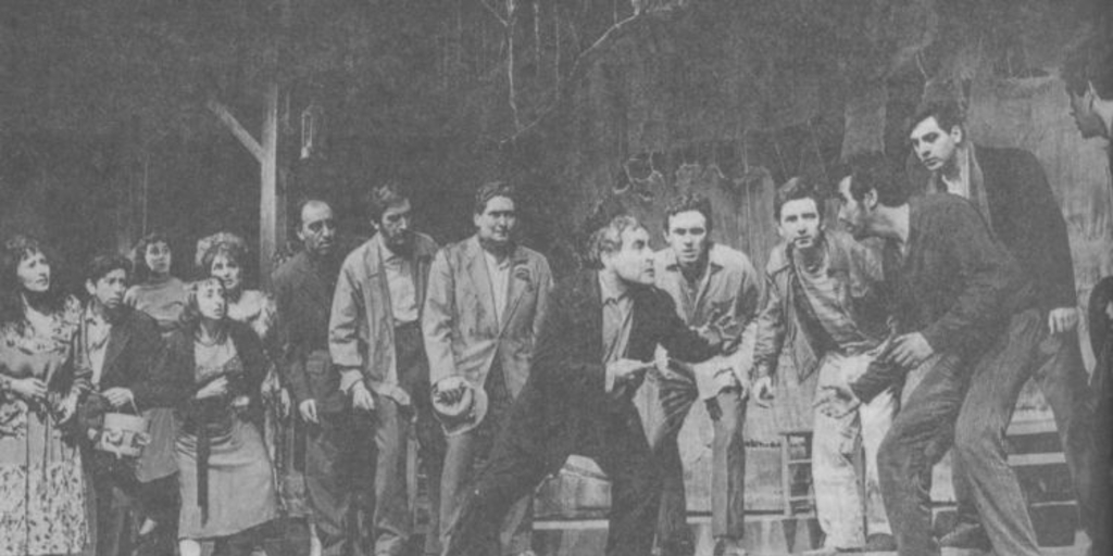 El Abanderado, Instituto de Teatro de la Universidad de Chile, 1962