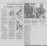 ¡Huija Rendija! La madre y la hija