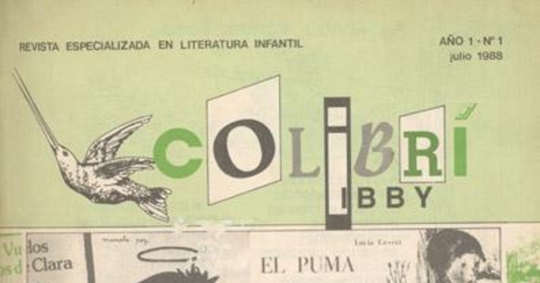 Colibrí : Año 1 : nº 1  : julio 1988