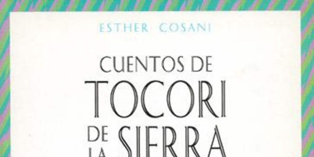 Cuentos de Tocorí de la Sierra