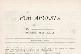 Por apuesta