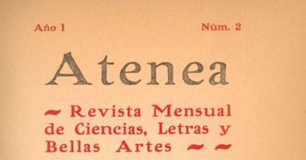 Atenea en sus primeros años