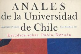 La búsqueda del espacio feliz : la imagen de la casa en la poesía de Pablo Neruda