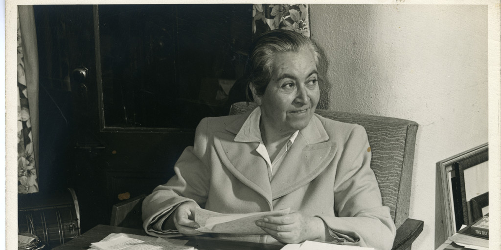 Gabriela Mistral en Santa Bárbara, California