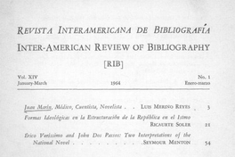 Juan Marín, médico, cuentista, novelista