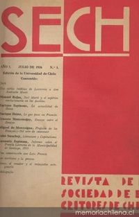 SECH Nº 1 (jul 1936)