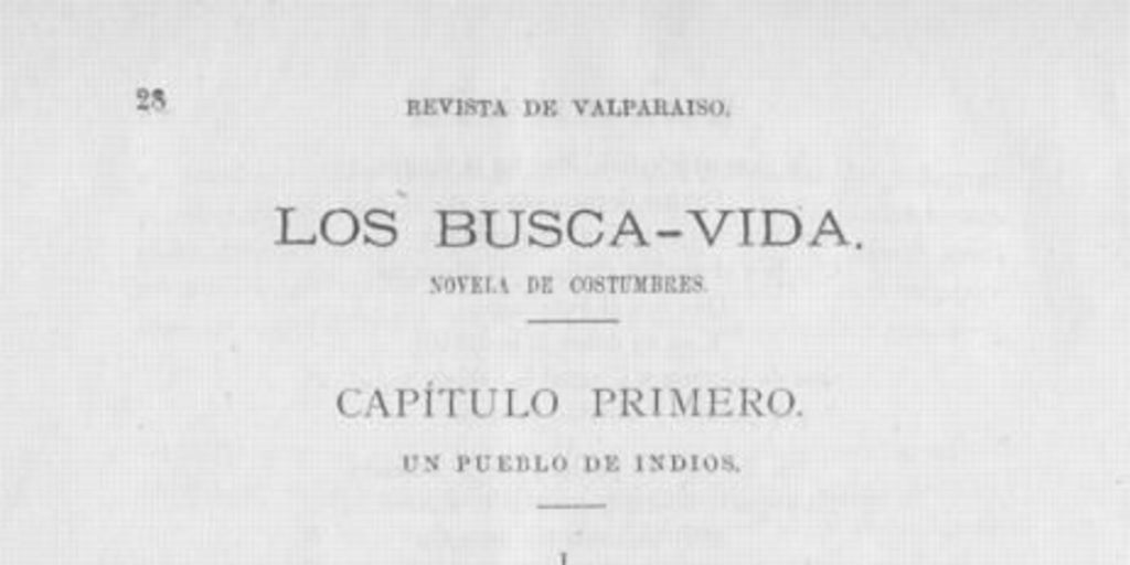 Los busca-vida. Fragmento