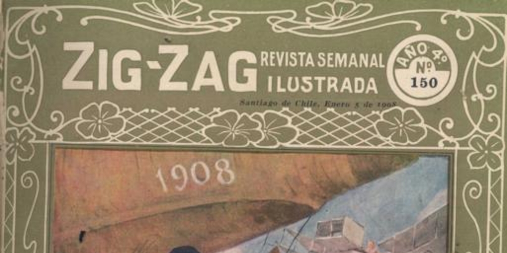 1908, año en que la editorial Zig-Zag publicó Casa Grande