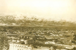 Santiago, visto desde el Cerro Santa Lucía hacia 1908