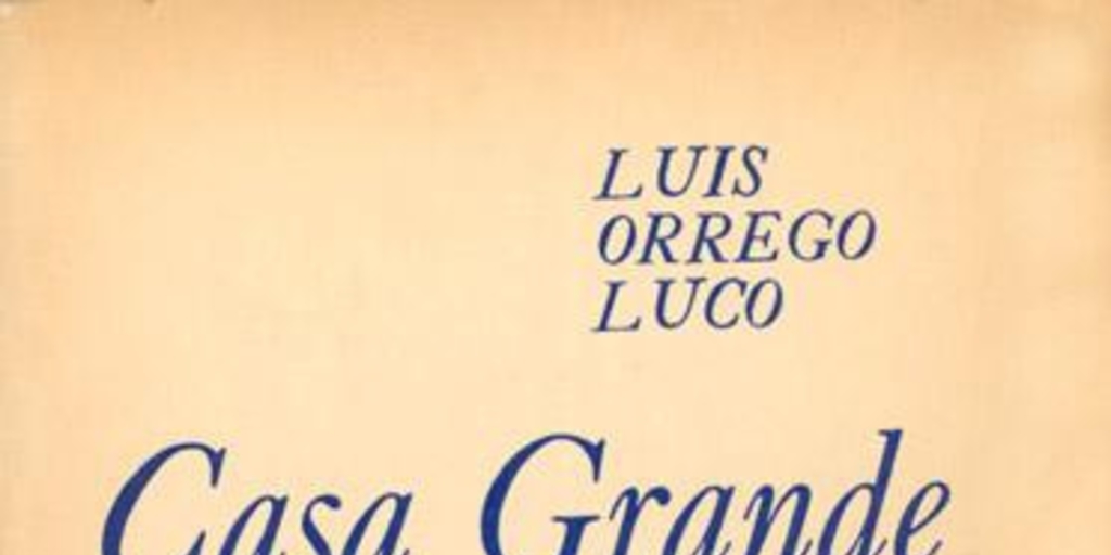 Casa grande, 1970