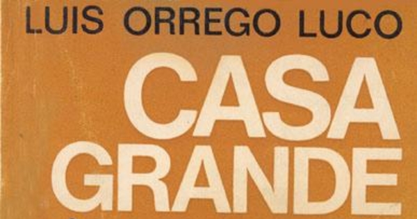 Casa grande : novela, 1973