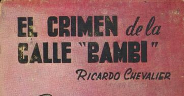 El crimen de la calle Bambi