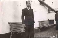 Roque Esteban Scarpa en Punta Arenas, 1936