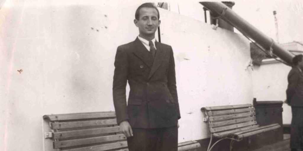 Roque Esteban Scarpa en Punta Arenas, 1936