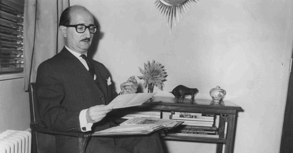 Roque Esteban Scarpa en la época del Centro de Investigación de Literatura Comparada, 1966