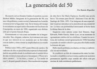 La generación del 50