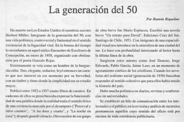 La generación del 50