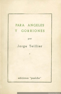 Para ángeles y gorriones : 1953-1956