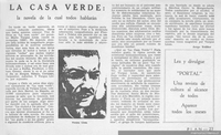 La casa verde : la novela de la cual todos hablarán